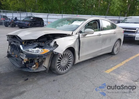 2015 Ford Fusion Titanium z USA, uszkodzony, nr VIN 3FA6P0D98FR213078